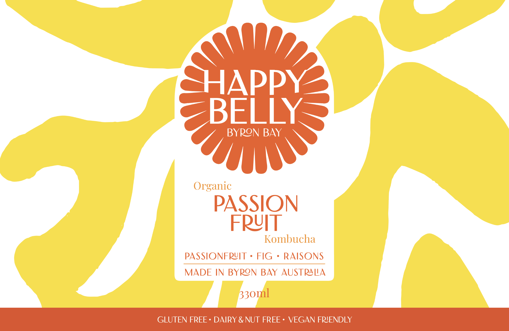 Happy Belly Kombucha 1 – 5