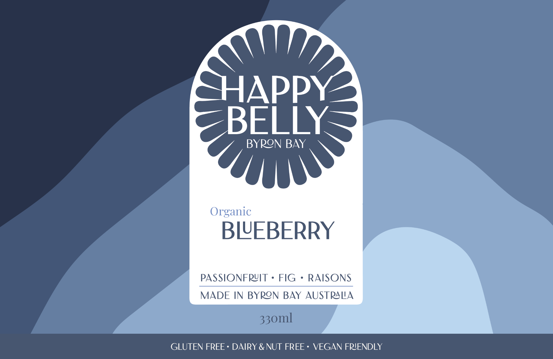 Happy Belly Kombucha 1 – 6