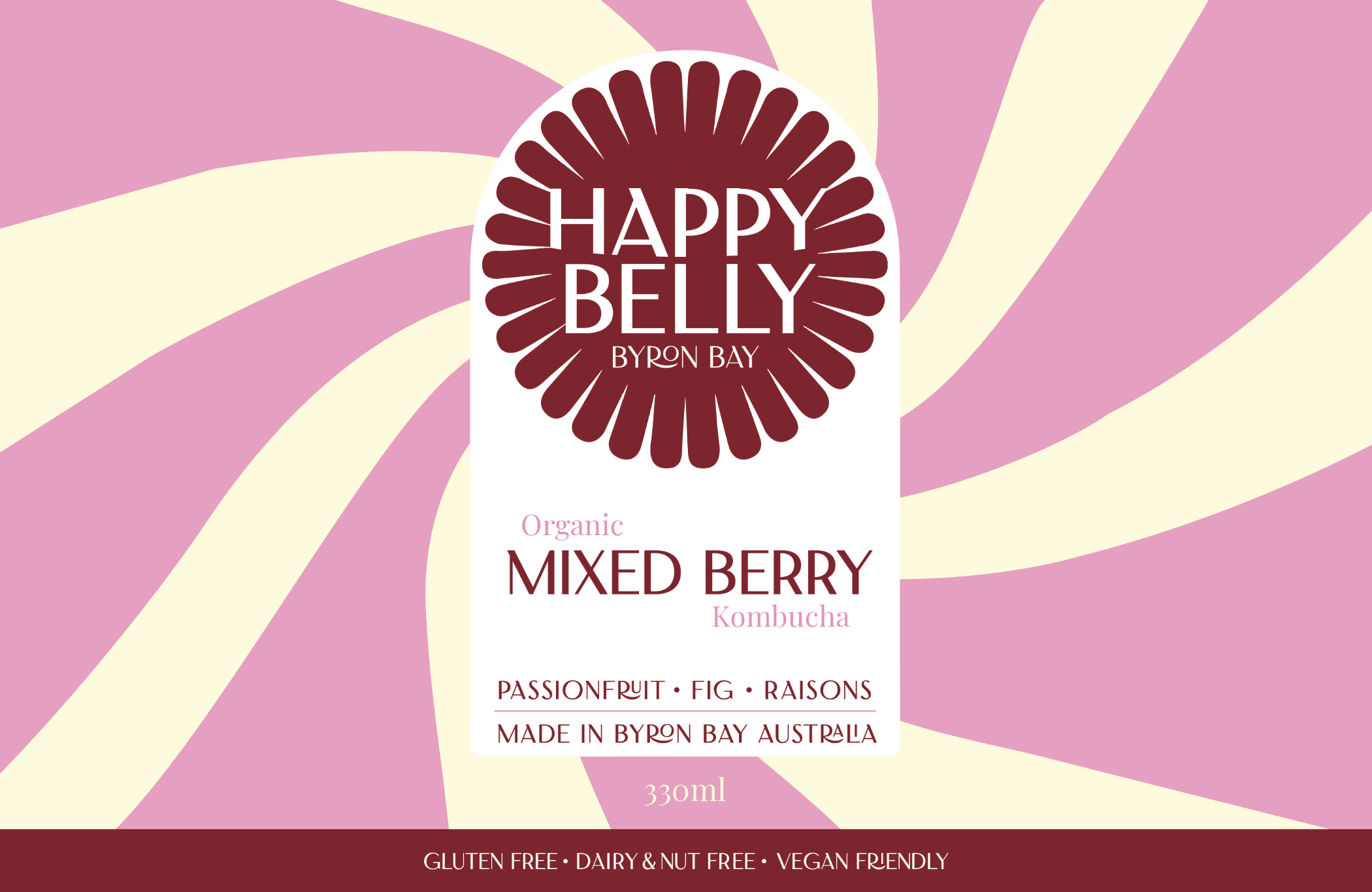 Happy Belly Kombucha 1 – 8